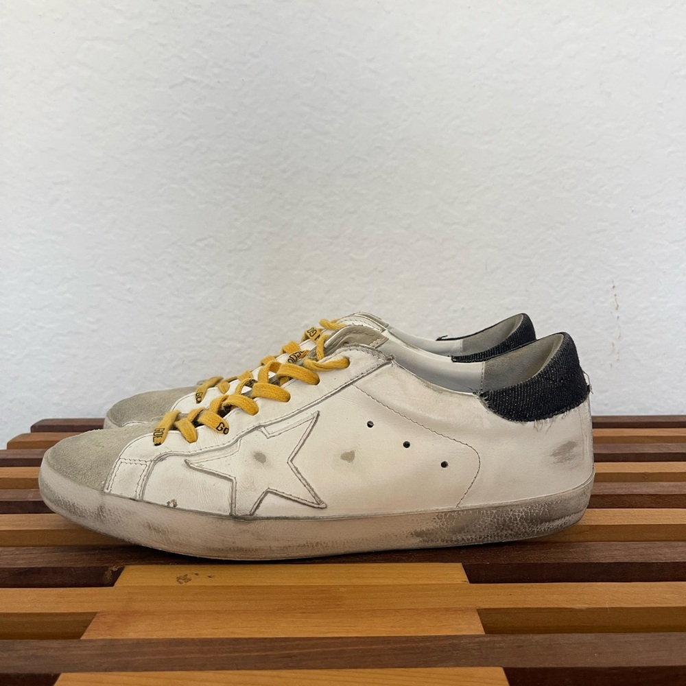 Golden Goose Deluxe Superstar Leather Sneakers